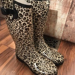 Corky’s NWOT Leopard Print Rain Boots